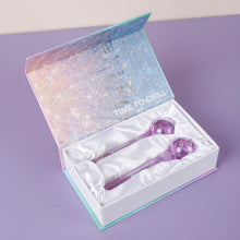 Load image into Gallery viewer, Ice Globes - Purple Glitter