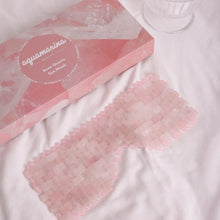 Load image into Gallery viewer, Rose Quartz Eye Mask with gift box
