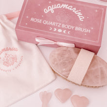Load image into Gallery viewer, Rose Quartz Body Brush