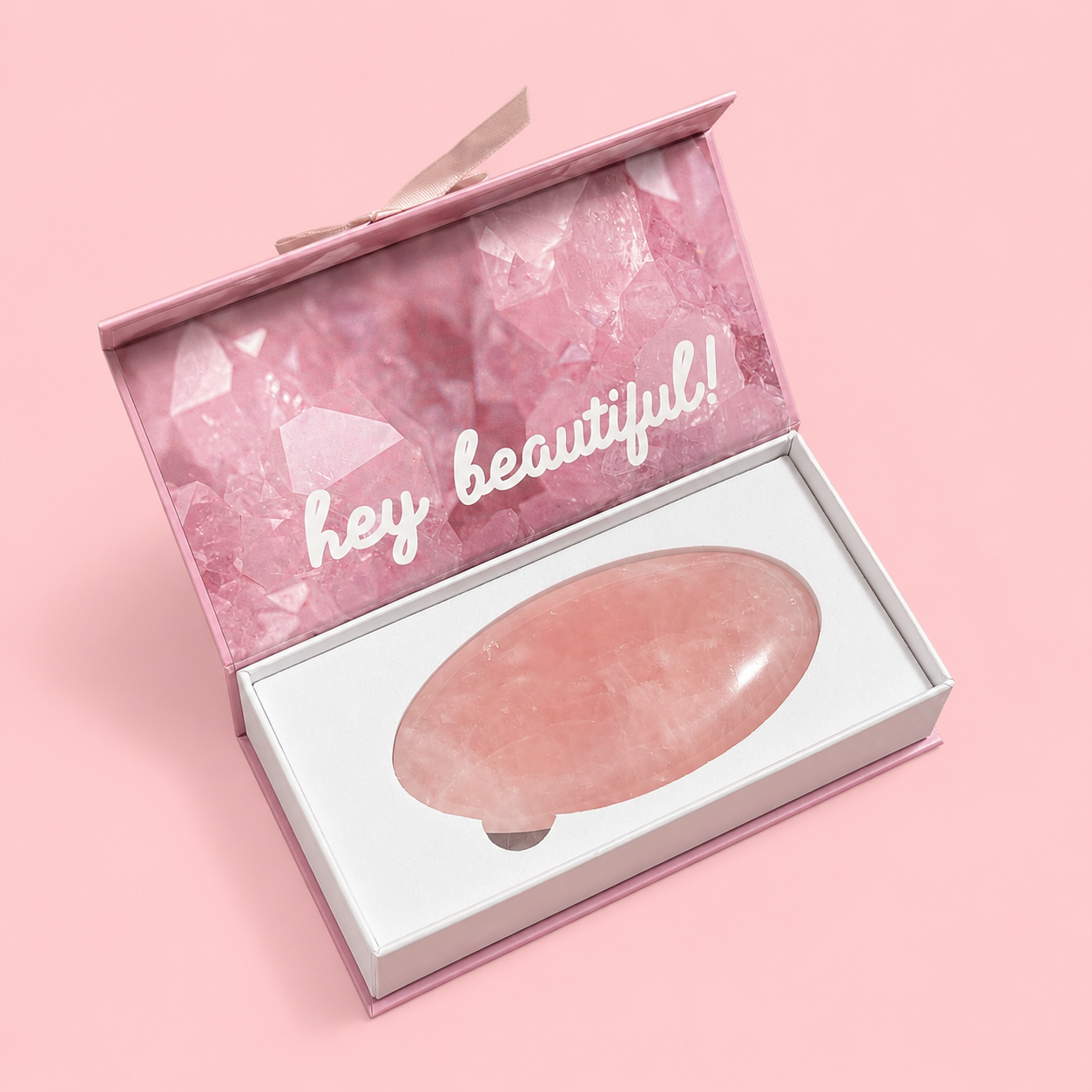 Rose Quartz Body Brush