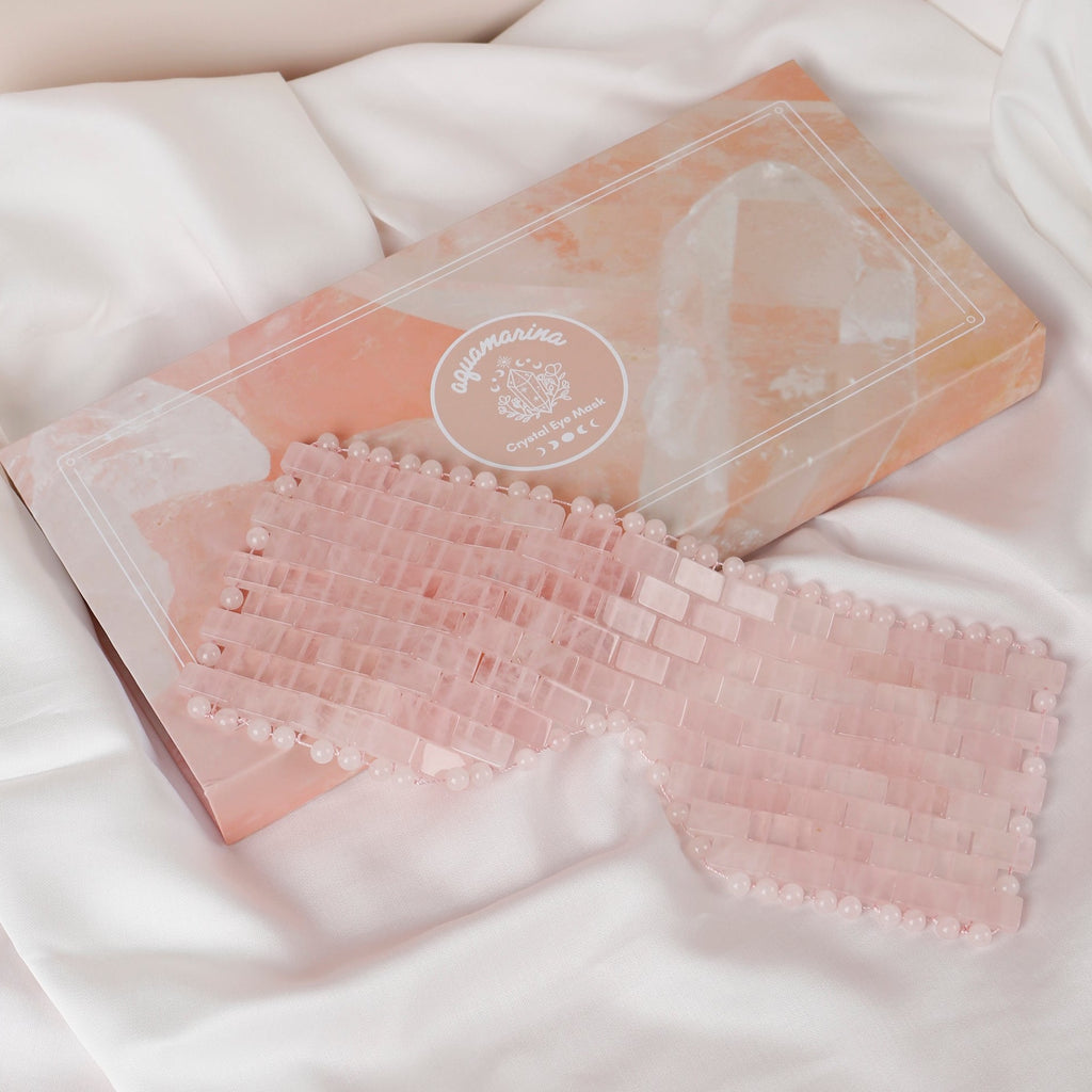 Rose Quartz Eye Mask