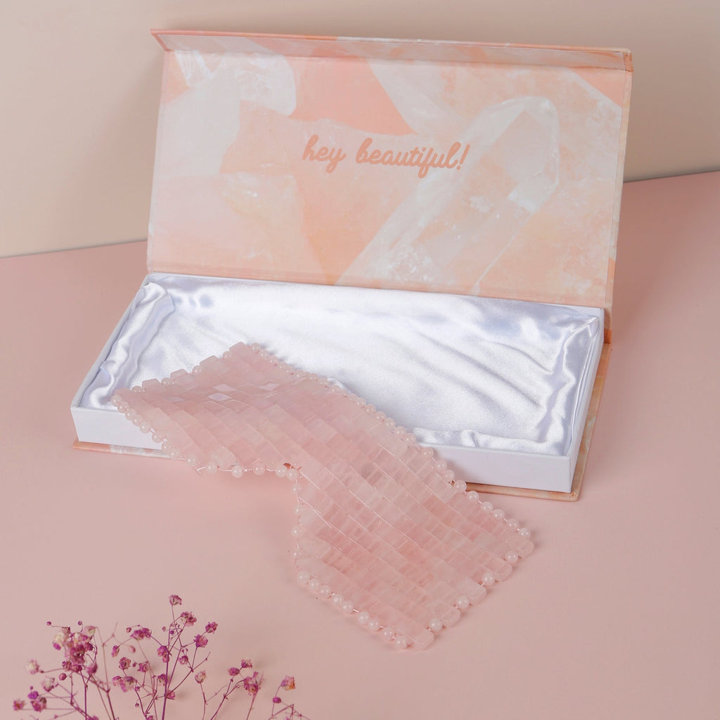 Rose Quartz Eye Mask